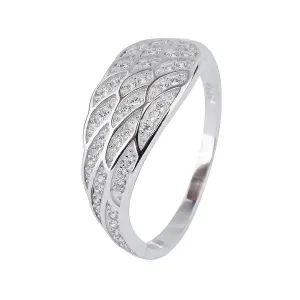 Stříbrný prsten ANDĚLSKÉ KŘÍDLO Velikost prstenu: 50
