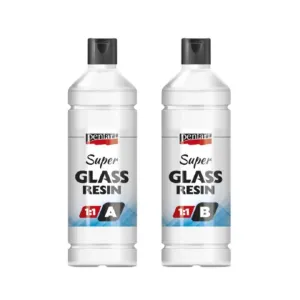 Čirá pryskyřice Super Glass Pentart 1: 1 - 250 ml (dvousložková)