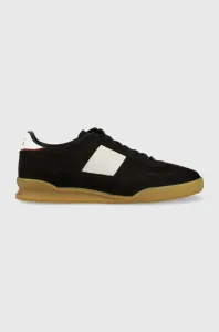 Semišové sneakers boty PS Paul Smith Dover černá barva #6133947