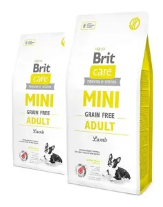 BRIT Care Grain-Free Mini adult lamb 2 x 7 kg