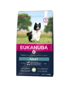 EUKANUBA Adult Small & Medium Lamb & Rice 2,5 kg