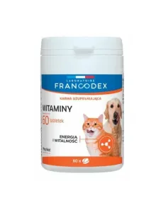 FRANCODEX Vitamíny pro psy a kočky 60 tablet
