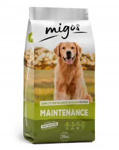 MIGOS Maintenance 20 kg krmivo pro málo aktivní psy
