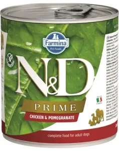 N&D DOG PRIME Adult Chicken & Pomegranate 285g