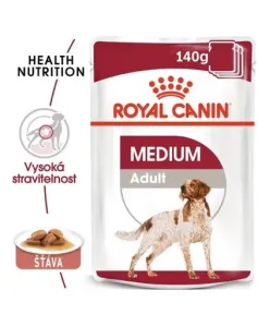 ROYAL CANIN Medium adult 20x140 g kapsičky pro dospělé střední psy