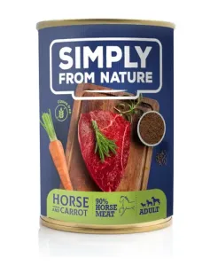 SIMPLY FROM NATURE s koňským masem a lněným semínkem 400 g
