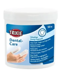 TRIXIE Dental Care jednorázové pečující návleky na prst 50 ks