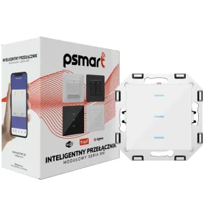 PSMART Switch 3 obvodové sklo RM B ZigBee TUYA