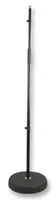 Pulse Pls00049 Microphone Stand, Round Base, Black