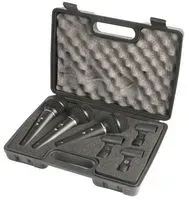 Pulse Pm1800T Dynamic Microphones, 3 Pack
