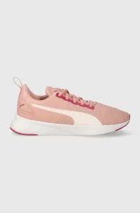 Dětské sneakers boty Puma Flyer Runner Jr růžová barva #5552666