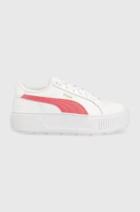 Dětské sneakers boty Puma Karmen L Jr bílá barva #5052966