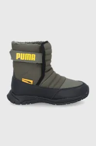 Dětské zimní boty Puma Puma Nieve Boot WTR AC PS zelená barva #5795923