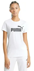 Puma Dámské triko Regular Fit 586774-02 WHITE/BLACK L