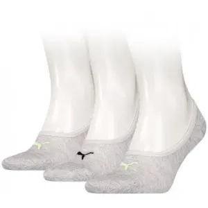 Ponožky Puma Footie 3P Šedá #2529912