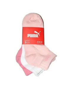 Puma 4001 Basic Quarter A'3 Ponožky, 39-42, bílá