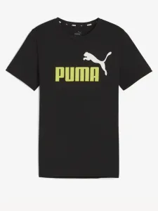 Puma ESS+ 2 Col Logo Triko dětské Černá