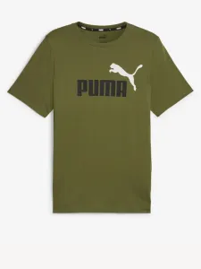 Puma ESS+ 2 Col Logo Triko Zelená #5989033