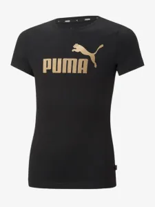 Puma ESS+ Triko dětské Černá
