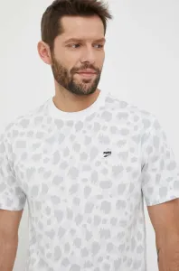 Bavlněné tričko Puma bílá barva
