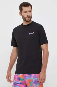 Bavlněné tričko Puma X 8ENJAMIN černá barva, s potiskem #5408989