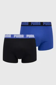 Boxerky Puma 2-pack pánské, černá barva
