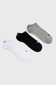 Puma 906807 Sneaker Soft A'3 Kotníkové ponožky, 43-46, grey-white-black