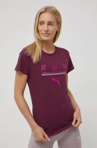 Běžecké tričko Puma 5k Logo 521388 fialová barva