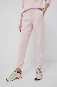 Kalhoty Puma 847115 dámské, růžová barva, s potiskem