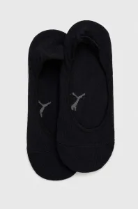 Ponožky Puma 2-pack dámské, černá barva #5553466