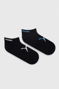 Ponožky Puma 2-pack dámské, černá barva #6056693
