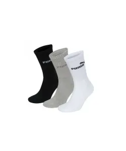 Puma Elements Crew Ponožky 3 páry Bílá #2324612