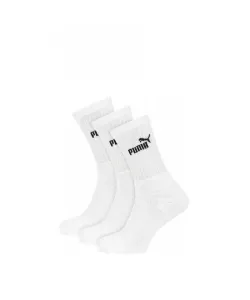 Puma 907934 Crew Sock A'3 39-42 Pánské ponožky, 43-46, bílá