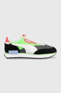 Sneakers boty Puma FUTURE RIDER PLAY ON zelená barva, 371149 #1147539