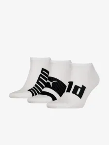 Puma Ponožky 3 páry Bílá