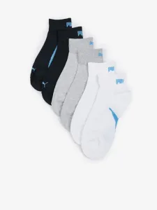 Puma Lifestyle Ponožky 3 páry Bílá