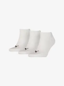 Puma Ponožky 3 páry Bílá #3901860