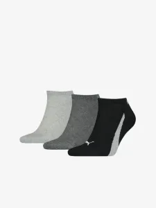 Puma Ponožky 3 páry Černá #4295178