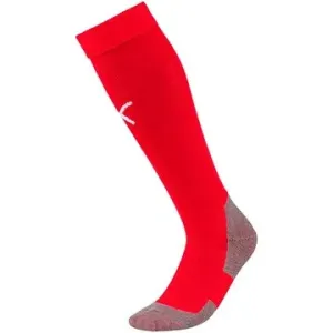 PUMA Team LIGA Socks CORE červené/bílé vel. 47 - 49 (1 pár)