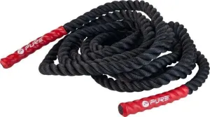 Pure2Improve Lano na cvičení P2I Battle Rope 1,5 palce x 12 m Varianta: černá