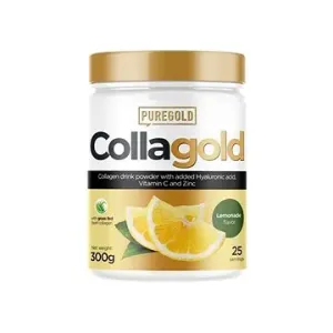 PureGold CollaGold + kys. hyaluronová 300 g, citron