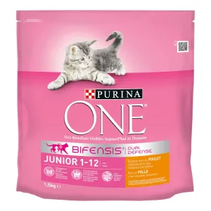 PURINA ONE Junior s kuřecím - 4 x 1,5 kg