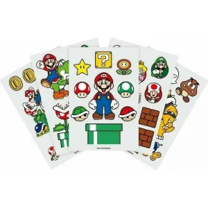 Nálepky Nintendo Super Mario Bros. 
 mushroom Kingdom