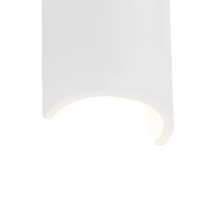 Moderní nástěnná lampa bílá - Colja Novo