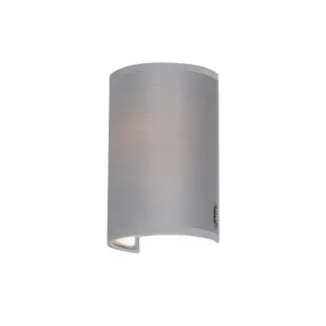 Moderní nástěnná lampa šedá - Simple Drum