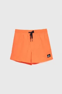 Dětské plavkové šortky Quiksilver oranžová barva #3317940