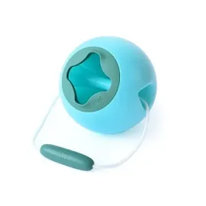 QUUT MiniBallo Kyblík světle modrá/zelené madlo - Malý kyblík