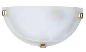 Rabalux nástěnné svítidlo Alabastro E27 1x MAX 60W bílé alabastrové sklo 3001