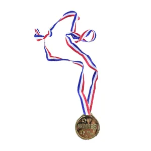 RAPPA - Medaile zlaté 6 ks v sáčku