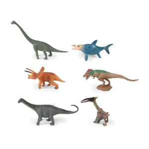 RAPPA - Sada dinosaurů v plastové krabičce 6 ks